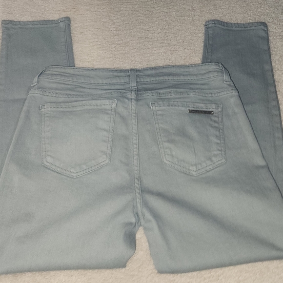 MICHAEL KORS Size 6 Colored JEANS GREAT COLOR! Green army military - Picture 8 of 13